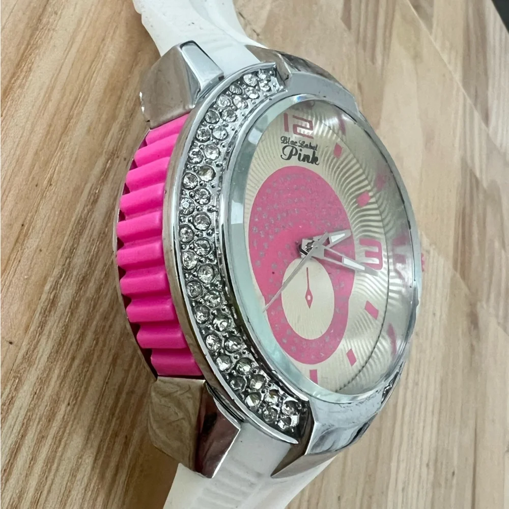 Blac label Pink ladies fashion watch NEW BATTERY
